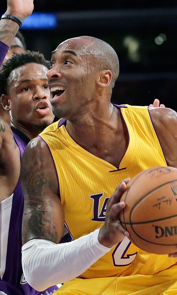 Kobe leads late comeback as Lakers beat Kings, snap 3-game skid